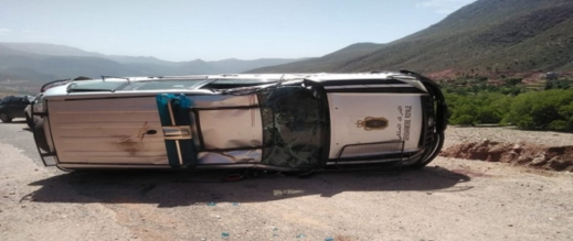 إصابة-دركيين-في-حادثة-سير-خطيرة-بجماعة-أولاد-ستوت