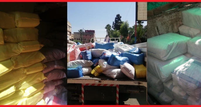 اعتقال-شخص-تورط-في-حيازة-وترويج-أطنان-من-الأكياس-البلاستيكية-المحظورة