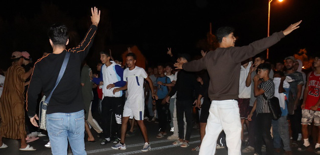 زايو.-اعتقال-13-شخصا-بينهم-قاصرين-إثر-احتجاجات-رافقها-رشق-بالحجارة