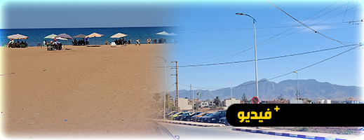 إقبال-كبير-على-شاطئ-أركمان-بالناظور-في-عز-أكتوبر