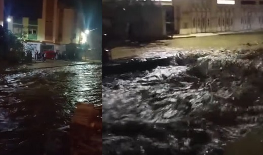 تاويمة.-إنقاذ-متشرد-جرفته-السيول-بعد-فيضانات-مفاجئة