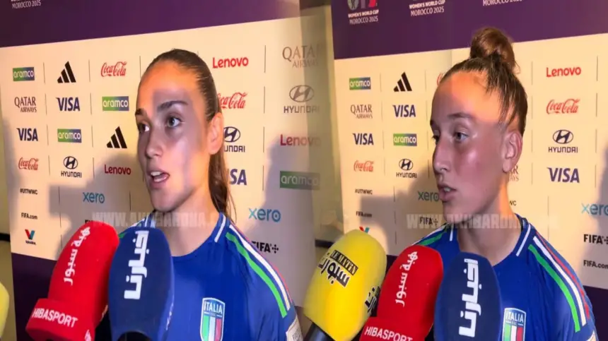 لاعبات-المنتخب-الإيطالي:-اللعب-في-ملعب-الرباط-الأولمبي-أمام-الجمهور-المغربي-تجربة-رائعة