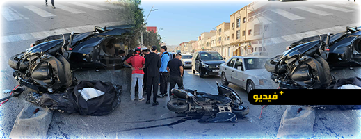 الناظور.-حادثة-سير-خطيرة-تسفر-عن-إصابة-بليغة-لسائق-دراجة-نارية