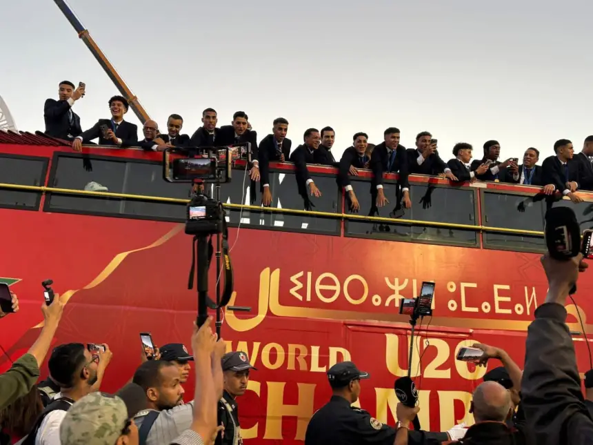 استقبال-أسطوري-لأشبال-الأطلس-بعاصمة-المملكة-بعد-تتويجهم-بكأس-العالم