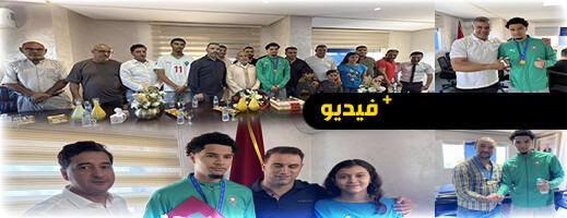 من-الشيلي-إلى-الناظور.-استقبال-مهيب-للنجم-المغربي-إلياس-بومسعودي