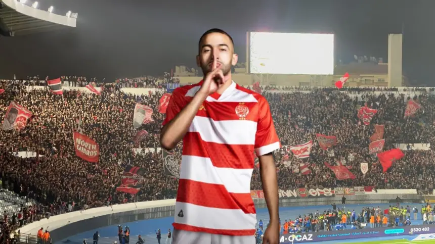 جماهير-الوداد-تهتف-بعد-الفوز-بخماسية-على-أشانتي-…-“زياش-زياش”