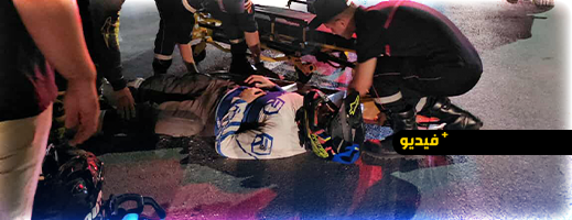 إصابة-سائق-دراجة-نارية-إسباني-إثر-فقدانه-السيطرة-بطريق-أزغنغان