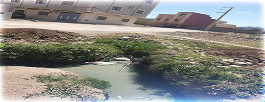 مياه-“الواد-الحار”-تخنق-واد-أزوكاغ-وساكنة-حي-إبوعجاجا-تشكو-الإهمال-المتواصل