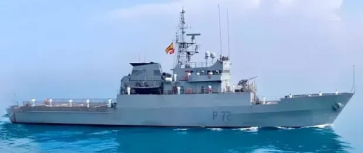 زورق-حربي-إسباني-يشرع-في-مهمة-مراقبة-وإنذار-قبالة-سواحل-المغرب