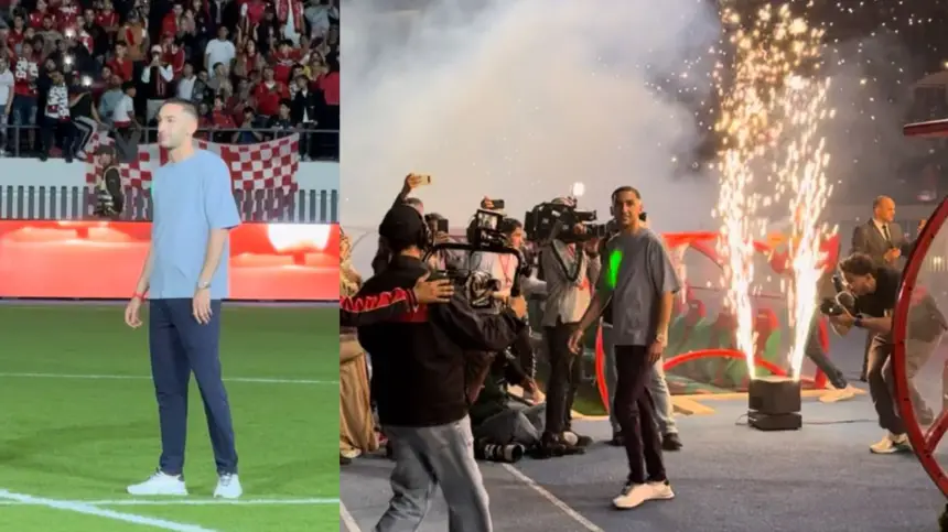 تقديم-أسطوري-للنجم-حكيم-زياش-بدونور-أمام-جماهير-الوداد