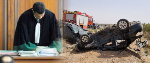 مصرع-قاضٍ-شاب-في-حادث-سير-مأساوي-وهو-في-طريقه-إلى-المحكمة