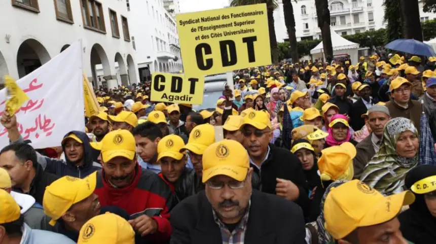 إنزال-وطني-بمراكش-للنقابة-الوطنية-للصحة