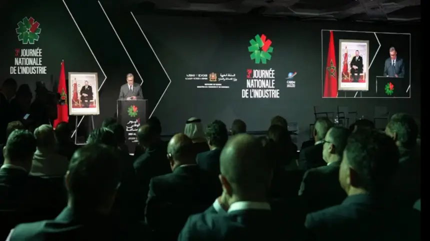 أخنوش:-نسعى-عبر-مجموعة-من-المبادرات-إلى-ترسيخ-السيادة-الصناعية-وتعزيز-تنافسية-علامة-“صنع-في-المغرب”