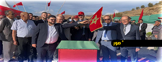 بمناسبة-الذكرى-50-للمسيرة-الخضراء.-عامل-الدريوش-يطلق-مشاريع-طرقية