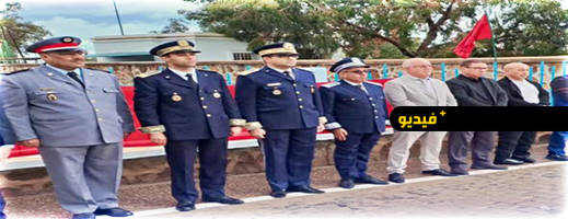 رئيس-دائرة-بني-ورياغل-الشرقية-يترأس-مراسيم-تحية-العلم-في-الذكرى-السبعين-لعيد-الاستقلال