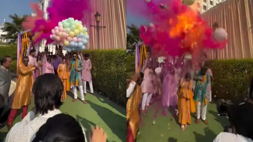 فيديو-يوثق-لحظات-قبل-الفاجعة…بالونات-هيدروجين-تحول-حفل-زفاف-هندي-إلى-مأساة