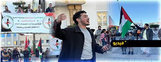 وقفة-احتجاجية-بالناظور-للتضامن-مع-غزة-والمطالبة-بحماية-المدنيين