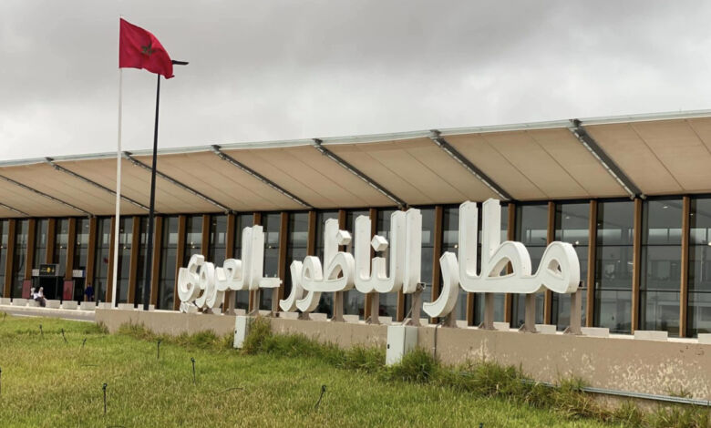 انفجار-إطار-طائرة-قادمة-من-أمستردام-أثناء-هبوط-خطير-في-مطار-الناظور