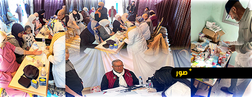 800-مستفيد-من-قافلة-طبية-مجانية-بالناظور.-وجهود-تطوعية-لإنجاح-المبادرة