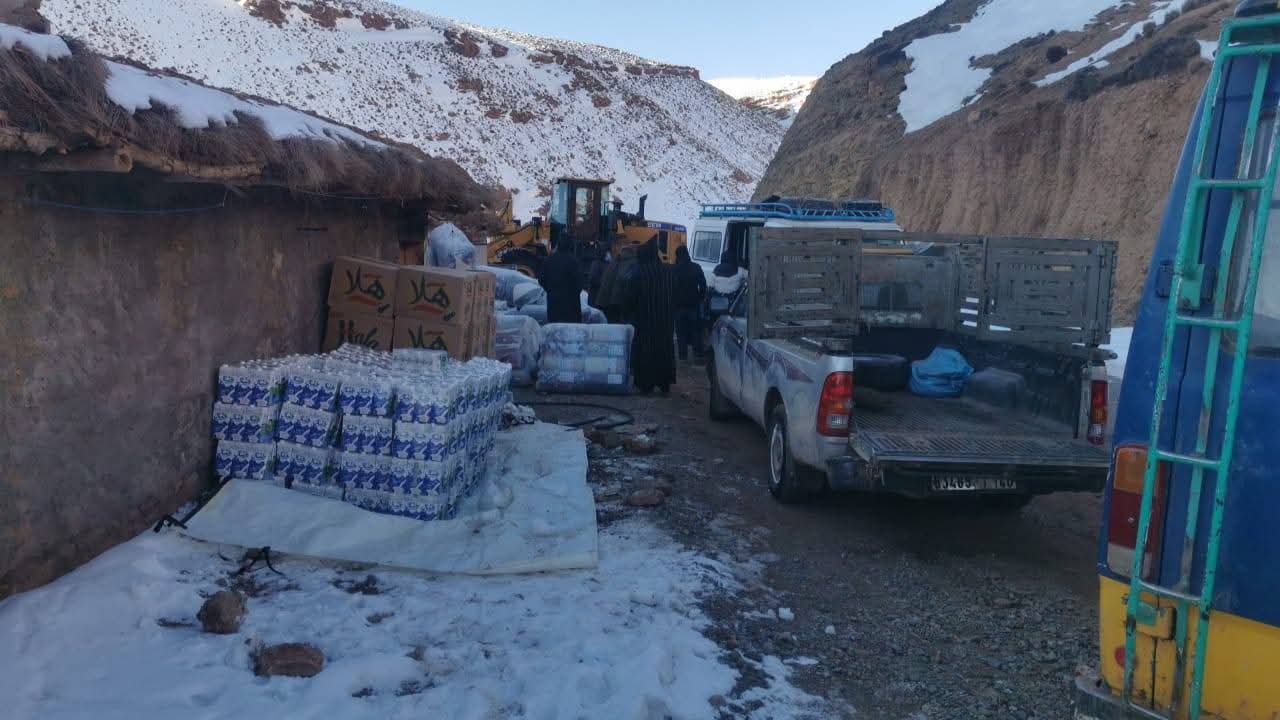 تنغير:-تعبئة-ميدانية-لفك-العزلة-عن-الدواوير-بعد-الثلوج