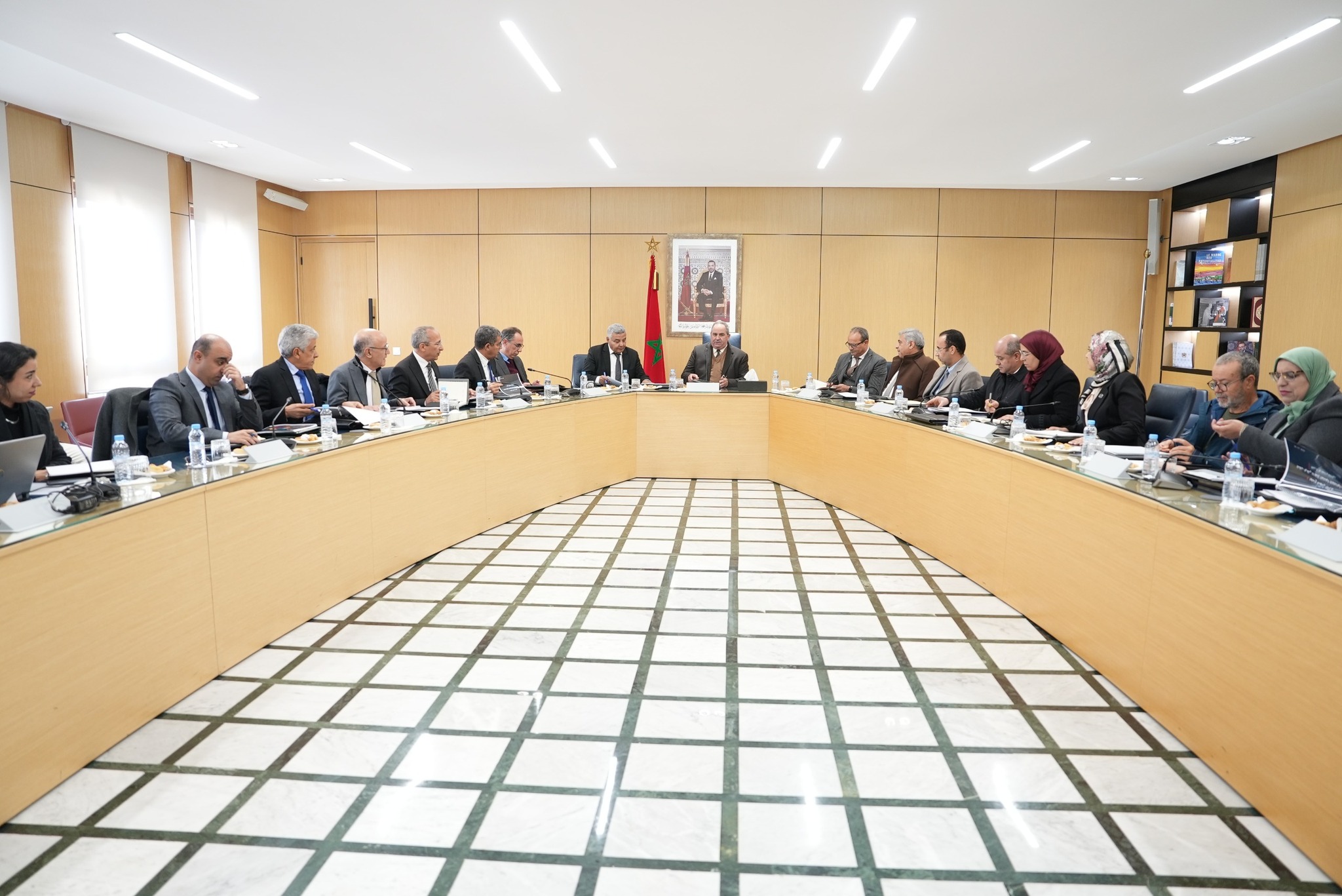 الميداوي-يترأس-اجتماع-مجلس-إدارة-المكتب-الوطني-للأعمال-الجامعية