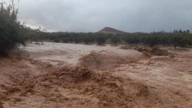 الفيضانات-تقطع-الطريق-عن-سجن-طنجة-2-وتفرض-نقل-نزلائه-مؤقتًا