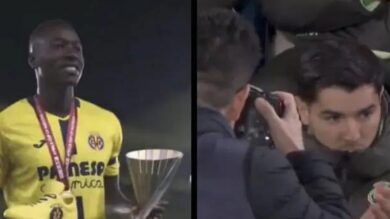 “فياريال”-يكرم-نجمه-السنغالي-المتوّج-بالكان-أمام-أنظار-إبراهيم-دياز