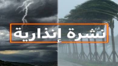 نشرة-إنذارية.-أمطار-طوفانية-في-عدة-أقاليم-بما-في-ذلك-الحسيمة-ورياح-عاتية-بالناظور