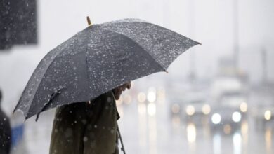 الأرصاد-الجوية-تتوقع-طقساً-غائماً-وأمطاراً-متفرقة-مع-هبوب-رياح-قوية-غداً