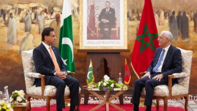 رئيس-مجلس-النواب-يجري-مباحثات-مع-رئيس-الجمعية-الوطنية-لباكستان