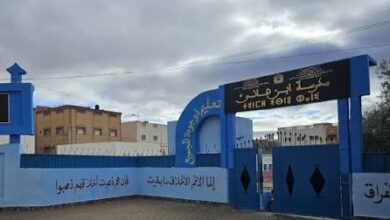 خطر-على-الأطفال-في-مدرسة-ابن-الهاني-ببن-الطيب.-أكثر-من-50-طفلا-في-حجرة-آيلة-للسقوط-ناظورسيتي-تشهد-مدرسة-ابن-الهاني-ببن-الطيب-جناح-التعليم-الأولي-وضعاً-خطيرا-يهدد-سلامة-الأطفال،-بعد-التساقطات-المطرية-الأخيرة-التي-كشفت-هشاشة-إحدى-حجرات-المدرسة-ا