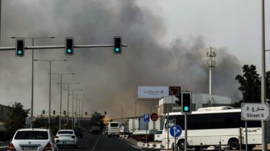 من-جديد.-قطر-تتصدى-لهجوم-صاروخي-إيراني-استهدف-الدوحة