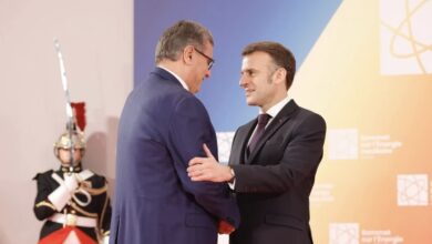 أخنوش-يحضر-مأدبة-عشاء-أقامها-الرئيس-الفرنسي-على-شرف-القادة-المشاركين-في-القمة-العالمية-للطاقة-النووية