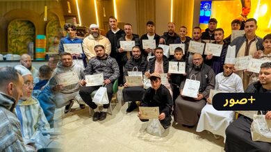 مقهى-أجياد-بتمسمان-يحتفي-بمتطوعي-موائد-الإفطار.-عشاء-تكريمي-وهدايا-مالية