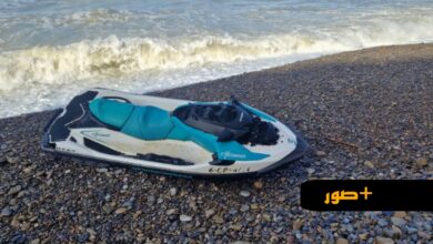 جماعة-البركانيين:-أمواج-البحر-تلفظ-“جيتسكي”-مجهولا-واستنفار-أمني-للدرك-الملكي-بأركمان