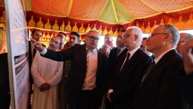 إقليم-العرائش.-نزار-بركة-يقوم-بزيارة-ميدانية-لتتبع-مشاريع-مائية-وطرقية