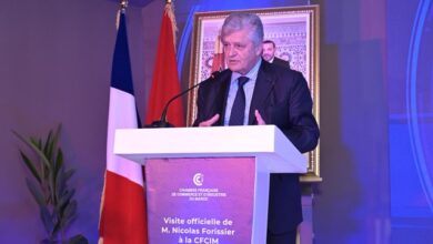 زيارة-السيد-نيكولا-فوريسييه-إلى-الغرفة-الفرنسية-للتجارة-والصناعة-بالمغرب