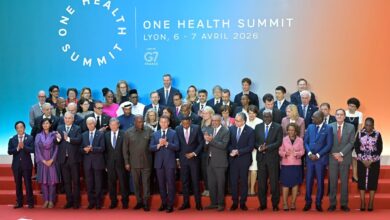 السيد-الطالبي-العلمي-يمثل-جلالة-الملك-في-القمة-الدولية-“صحة-واحدة”-بليون-فرنسا