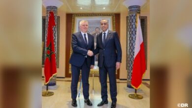 السيد-حموشي-يستقبل-الوزير-المنتدب-لدى-الوزير-الأول-المكلف-بالتنسيق-بين-المصالح-الأمنية-والأجهزة-الخاصة-بدولة-بولونيا