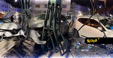 حادث-سير-مروع-بأزغنغان-يصيب-أربع-نساء-وطفلا-ويخلف-أضرارا-جسيمة