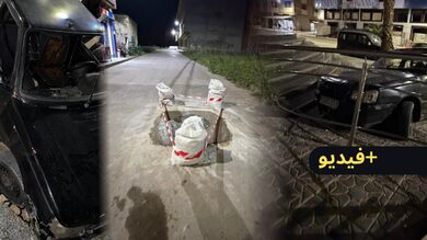 غياب-علامات-التشوير-يورط-سائقا-في-حادث-أمام-محطة-القطار-بأزغنغان