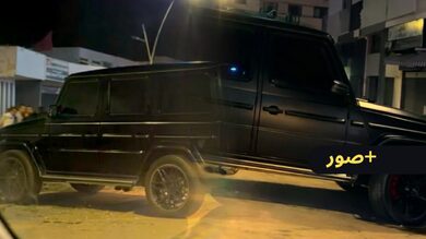 السياقة-الاستعراضية-تتسبب-في-حادثة-سير-خطيرة-بين-سيارتين-فاخرتين-بالناظور