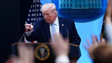 الرئيس-ترامب-يعلن-استمرار-حصار-الموانئ-الإيرانية-إلى-حين-التوصل-لاتفاق