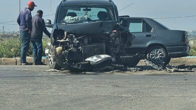 حادثة-سير-بين-سلوان-وزايو-تخلف-أضرارا-مادية-في-السيارات-دون-خسائر-بشرية