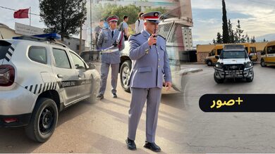 دوريات-أمنية-مكثفة-وحجز-دراجات-نارية-بشوارع-بن-الطيب-لتعزيز-سلامة-التلاميذ