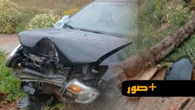 حادث-خطير-بين-أجدير-والحسيمة.-الأمطار-ومنعرج-حاد-وراء-فقدان-السيطرة