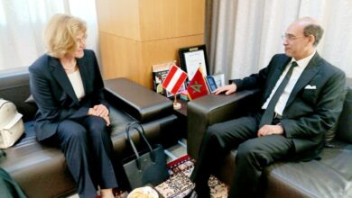 رئيس-النيابة-العامة-يجري-مباحثات-مع-المدعية-العامة-لجمهورية-النمسا