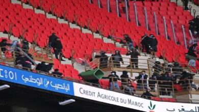 شغب-مباراة-الجيش-والرجاء-يسقط-136-موقوفا-بالرباط