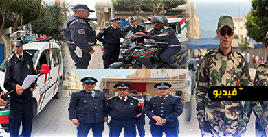 الناظور:-تعبئة-أمنية-محكمة-لإنجاح-مسيرة-فاتح-ماي-في-أجواء-منظمة