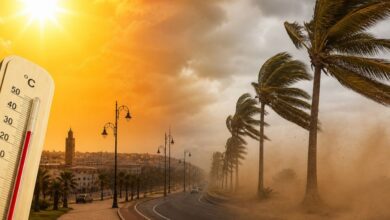 ارتفاع-درجات-الحرارة-وأجواء-حارة-بعدد-من-مناطق-المغرب